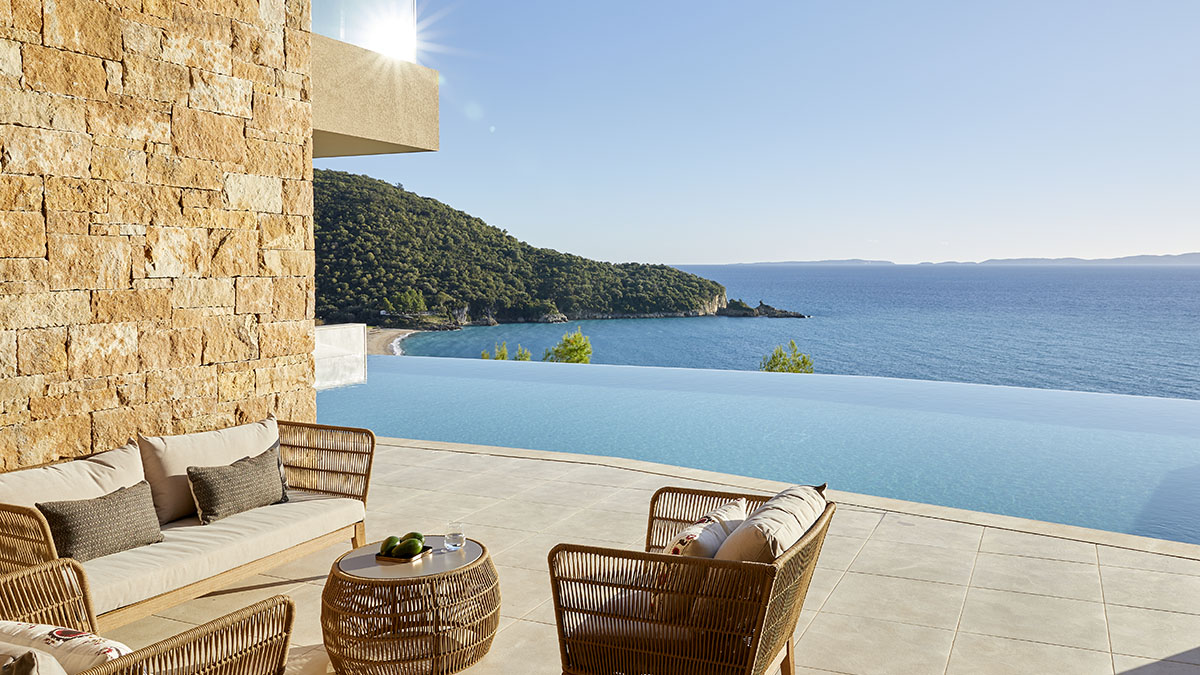 Junior Suite Panorama Private Pool Sea View